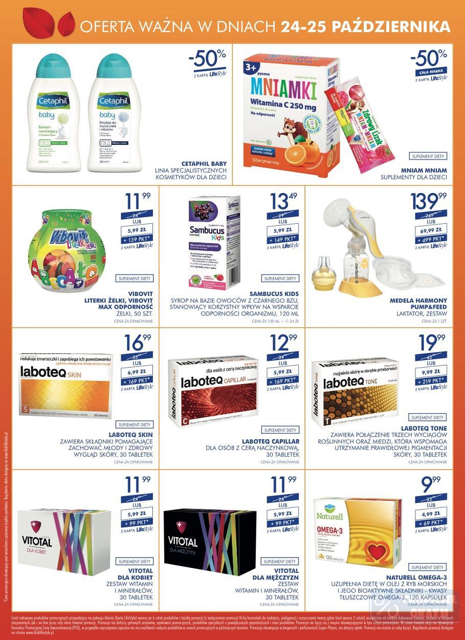 Gazetka promocyjna Superpharm do 25/10/2017 str.6