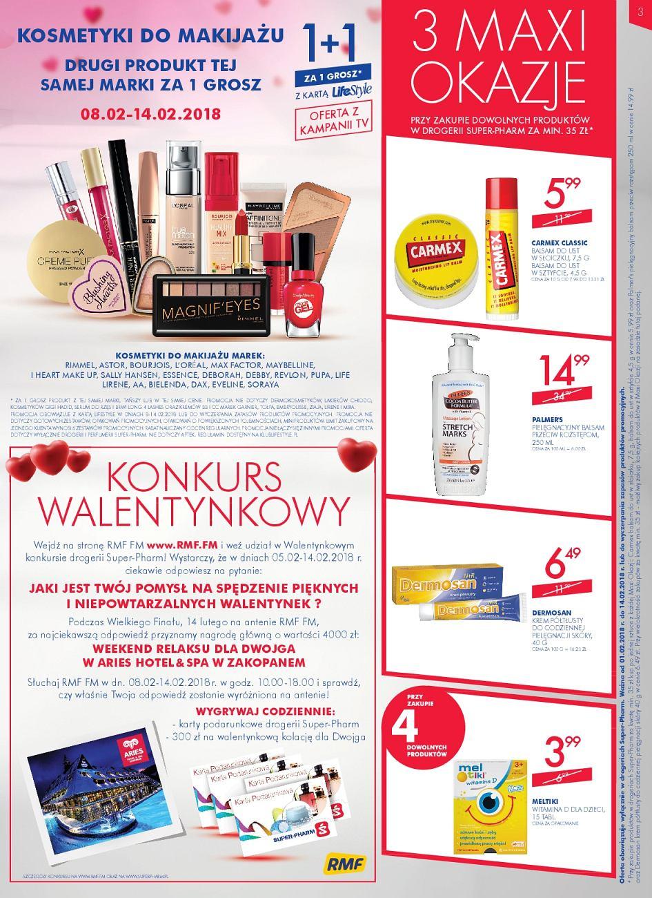 Gazetka promocyjna Superpharm do 14/02/2018 str.3