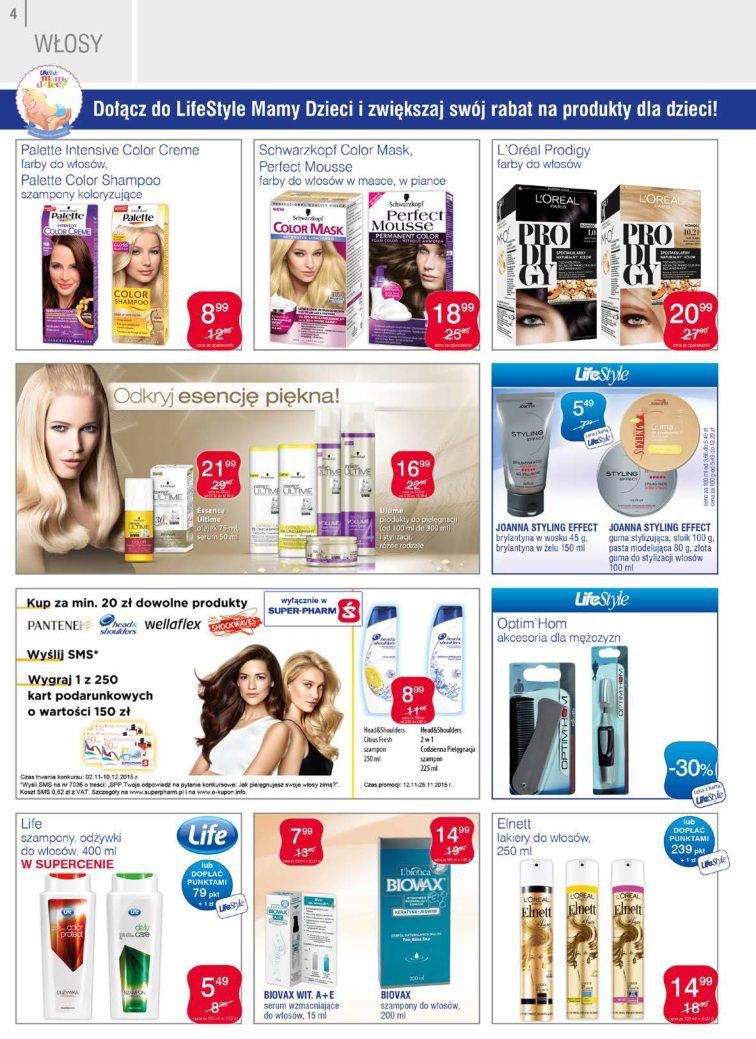 Gazetka promocyjna Superpharm do 25/11/2015 str.4