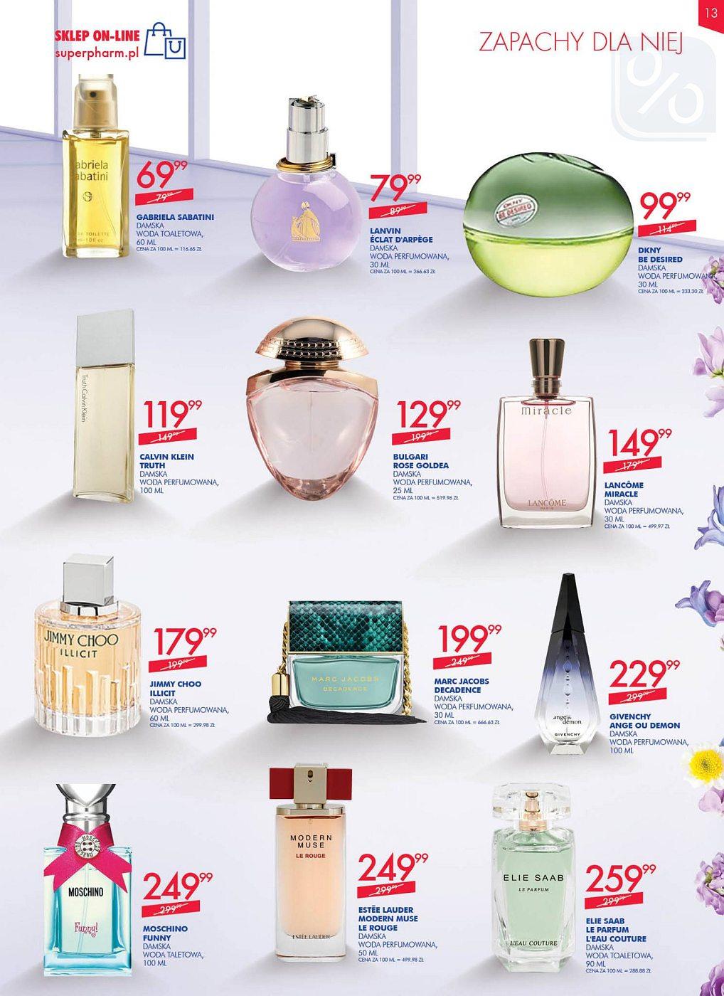Gazetka promocyjna Superpharm do 04/04/2018 str.13