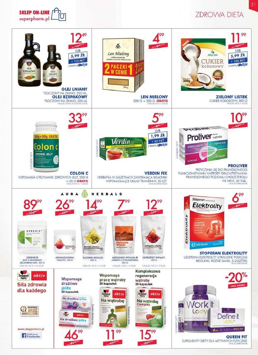 Gazetka promocyjna Superpharm do 31/05/2017 str.21
