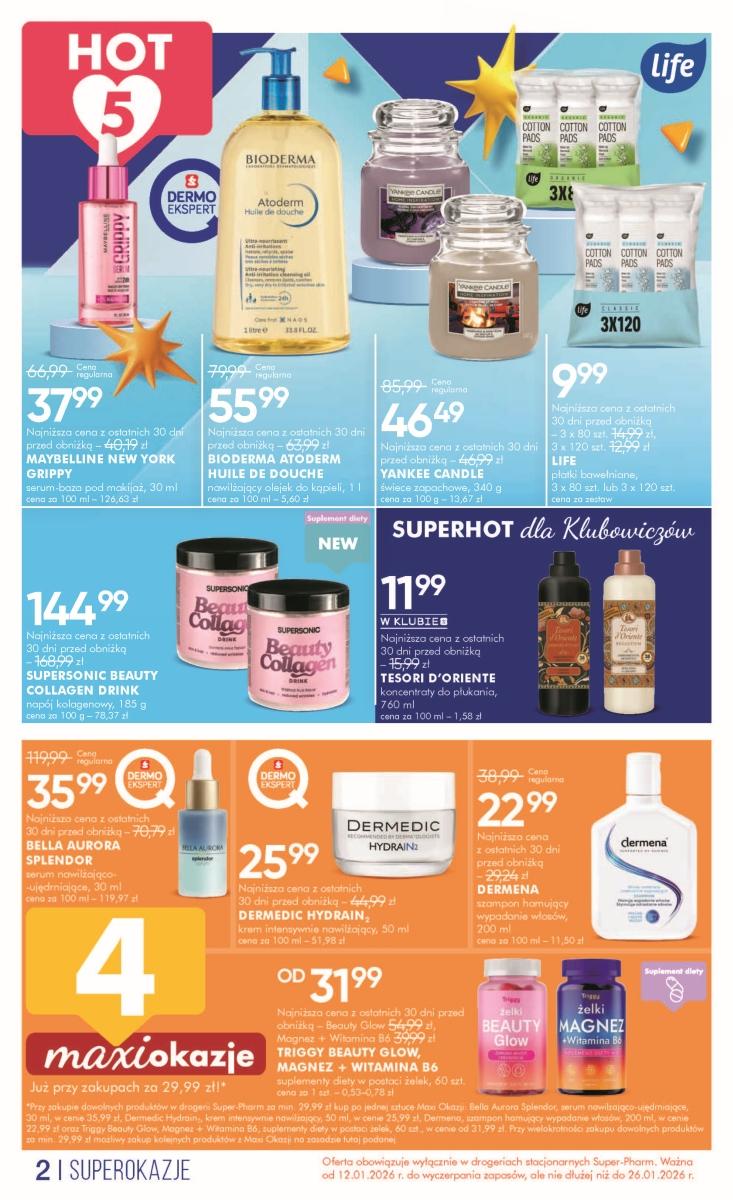 Gazetka promocyjna Superpharm do 26/01/2026 str.2