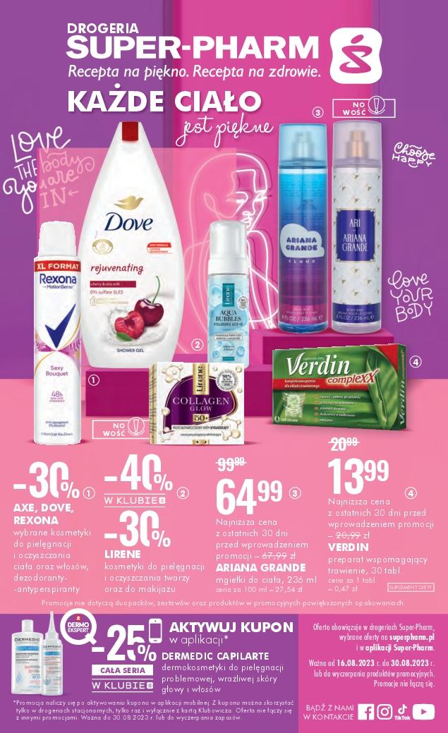 Gazetka promocyjna Superpharm do 30/08/2023 str.1