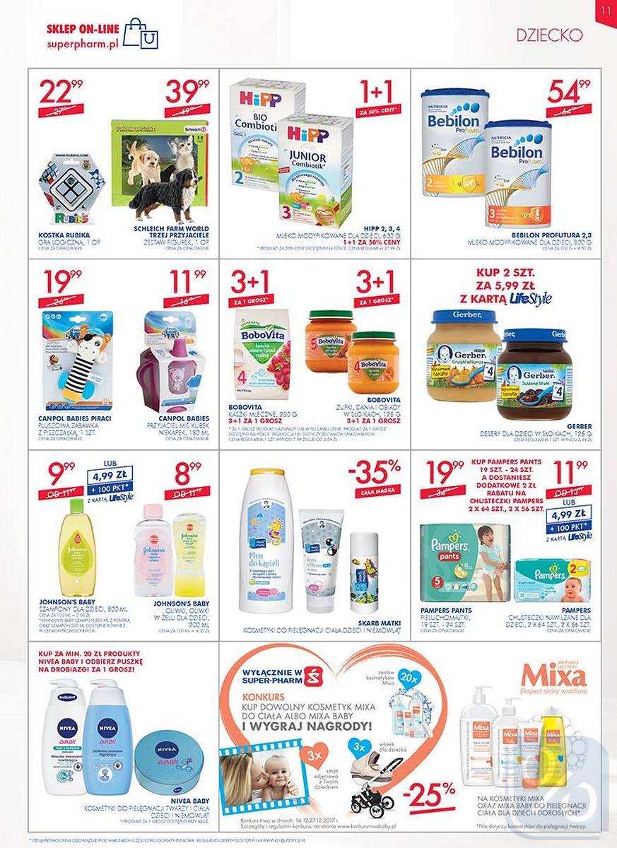 Gazetka promocyjna Superpharm do 27/12/2017 str.11
