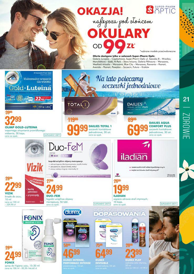 Gazetka promocyjna Superpharm do 29/07/2020 str.21