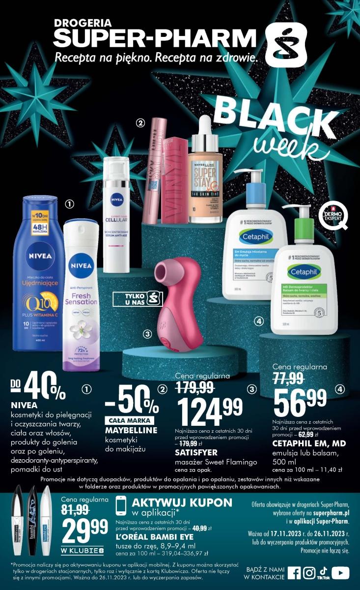 Gazetka promocyjna Superpharm do 26/11/2023 str.1