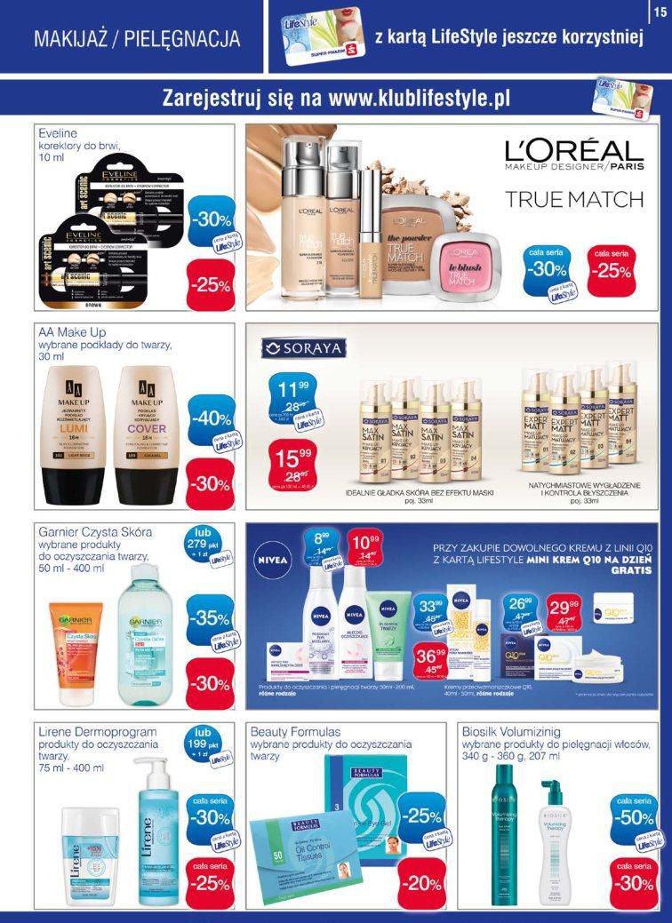 Gazetka promocyjna Superpharm do 16/03/2016 str.15