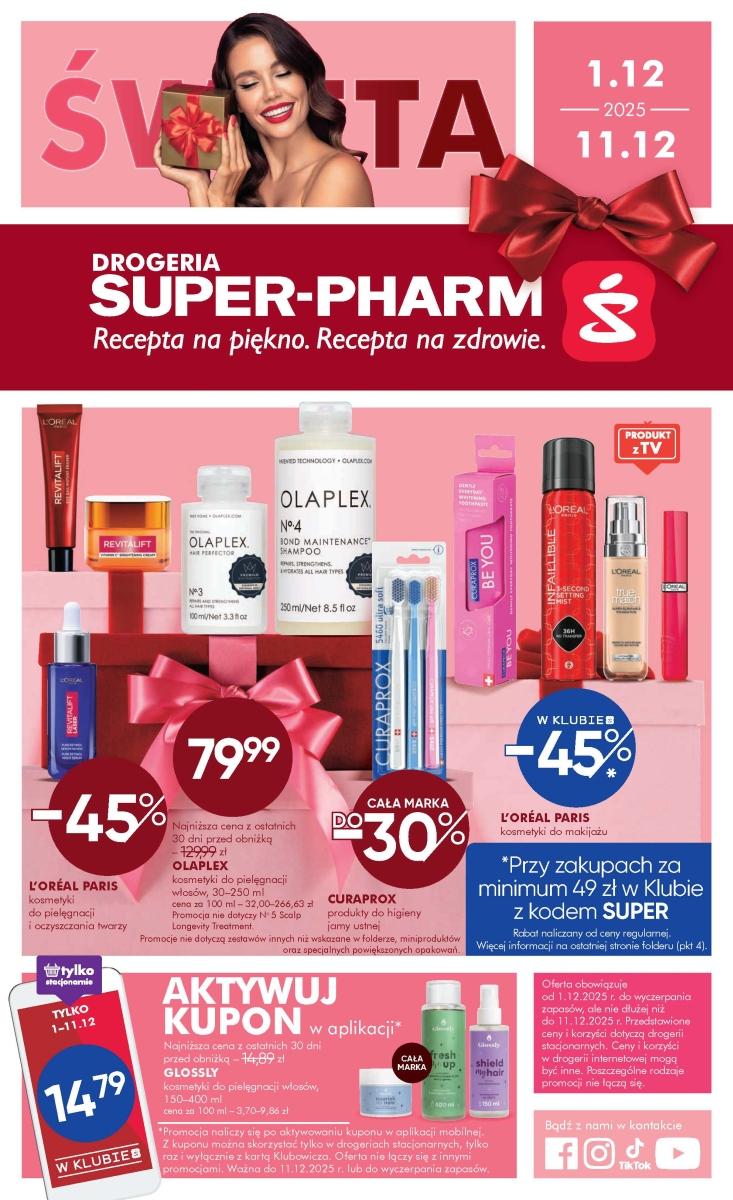 Gazetka promocyjna Superpharm do 12/12/2025 str.1