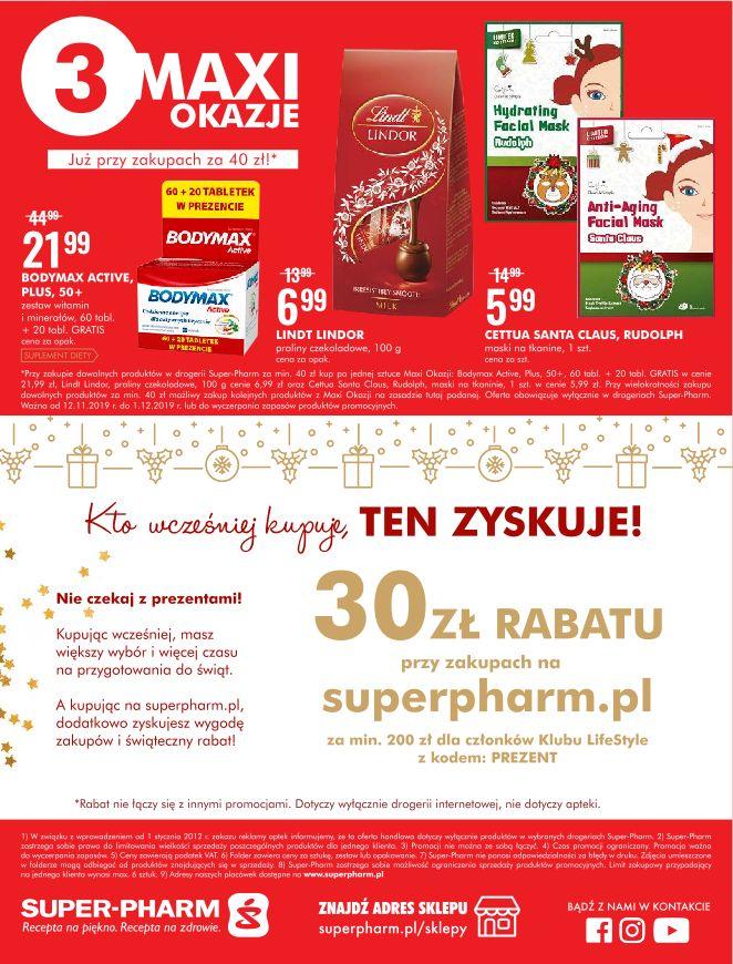 Gazetka promocyjna Superpharm do 01/12/2019 str.24