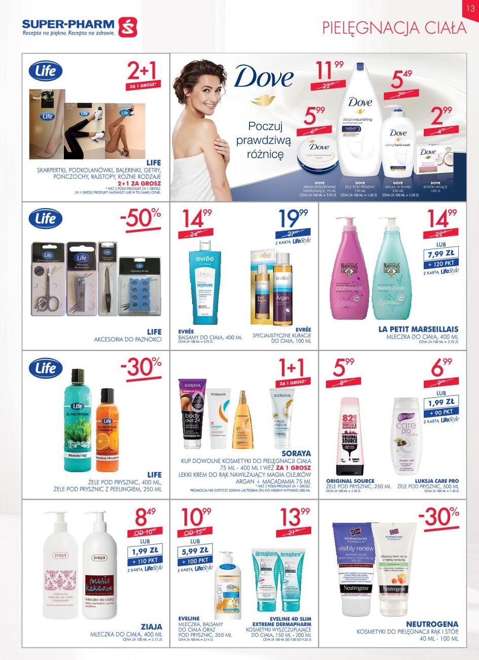 Gazetka promocyjna Superpharm do 19/04/2017 str.13