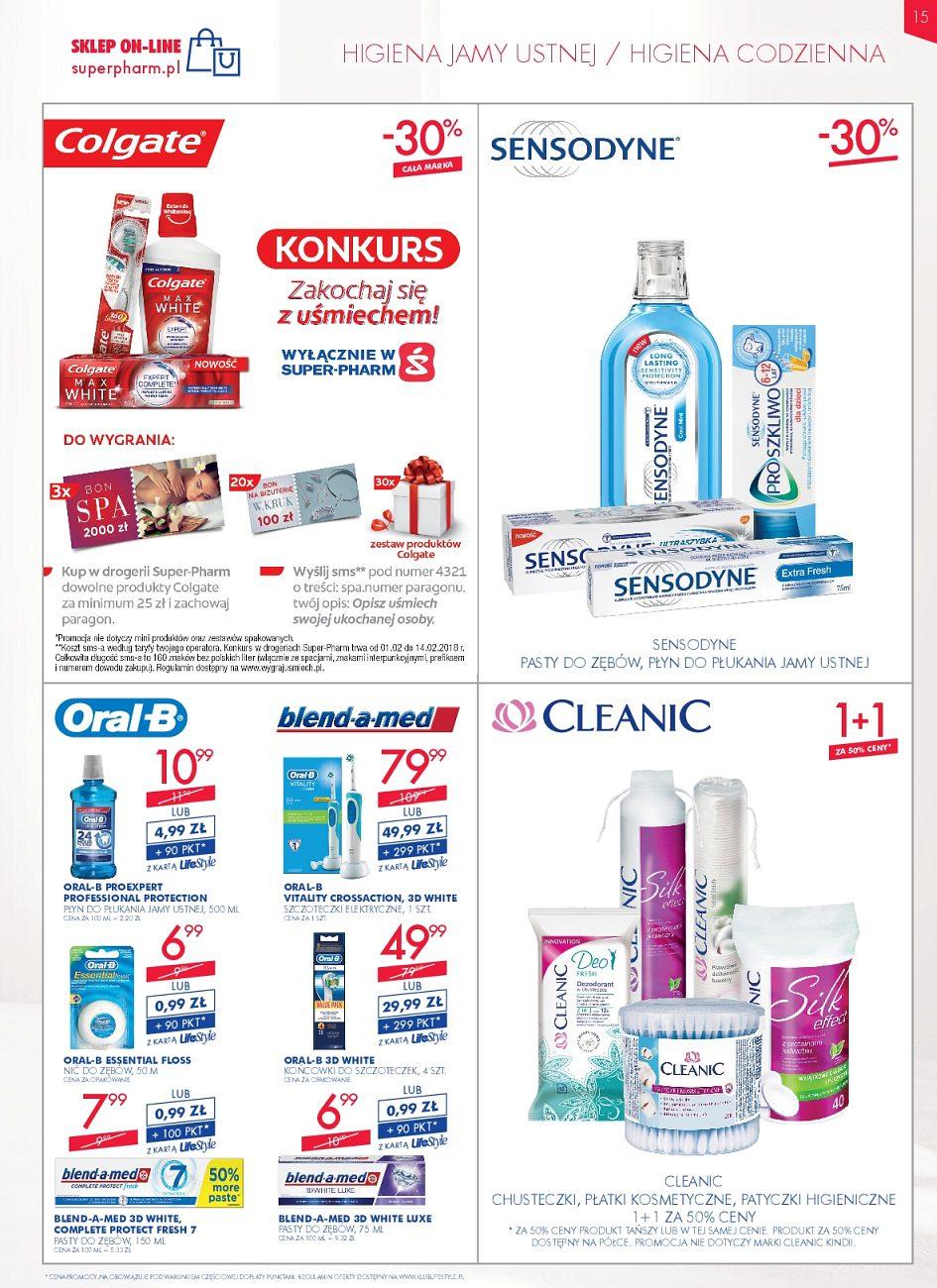 Gazetka promocyjna Superpharm do 14/02/2018 str.15