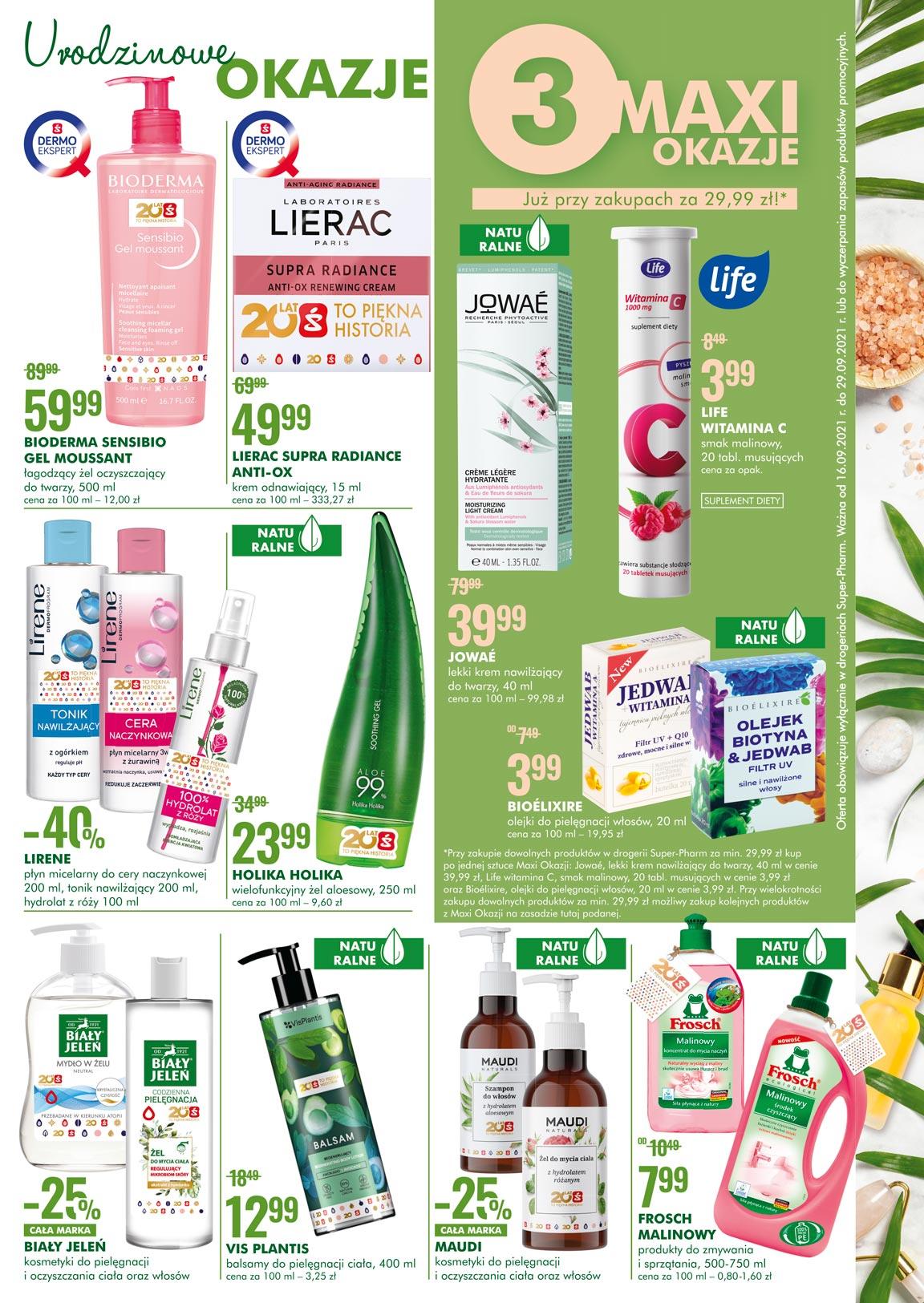 Gazetka promocyjna Superpharm do 29/09/2021 str.3