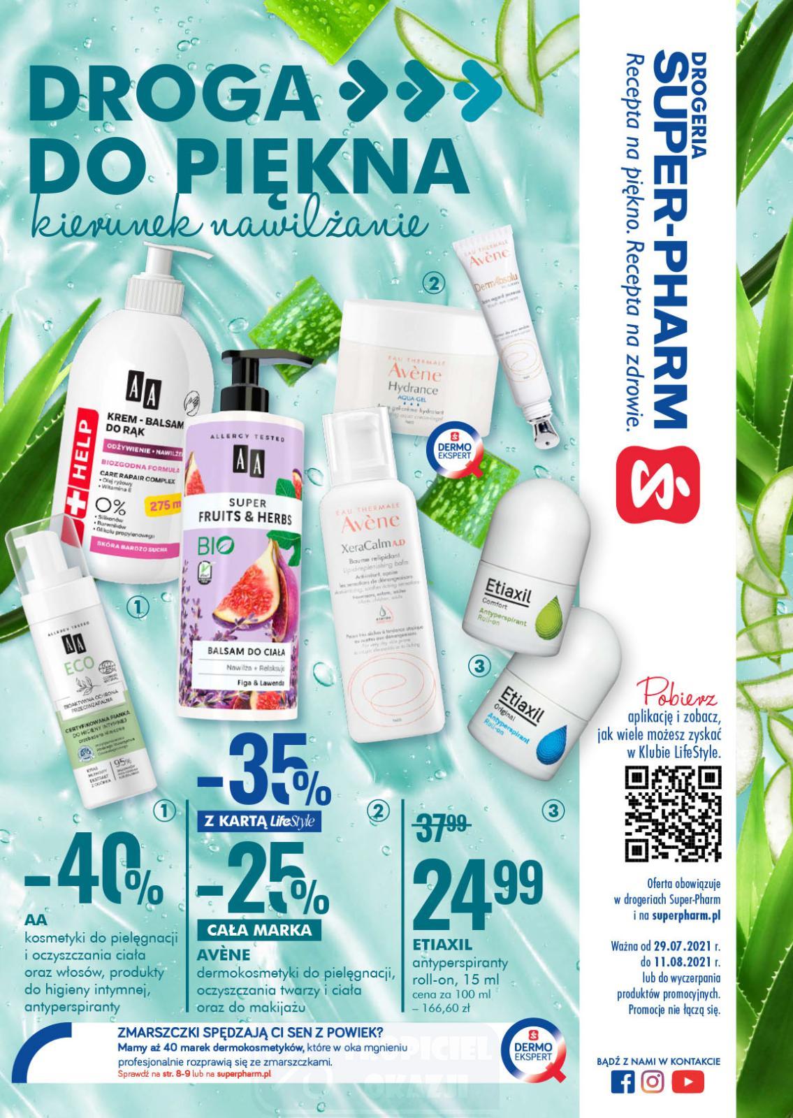 Gazetka promocyjna Superpharm do 11/08/2021 str.1