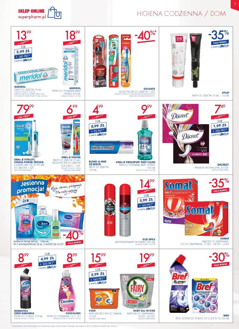 Gazetka promocyjna Superpharm do 01/11/2017 str.7