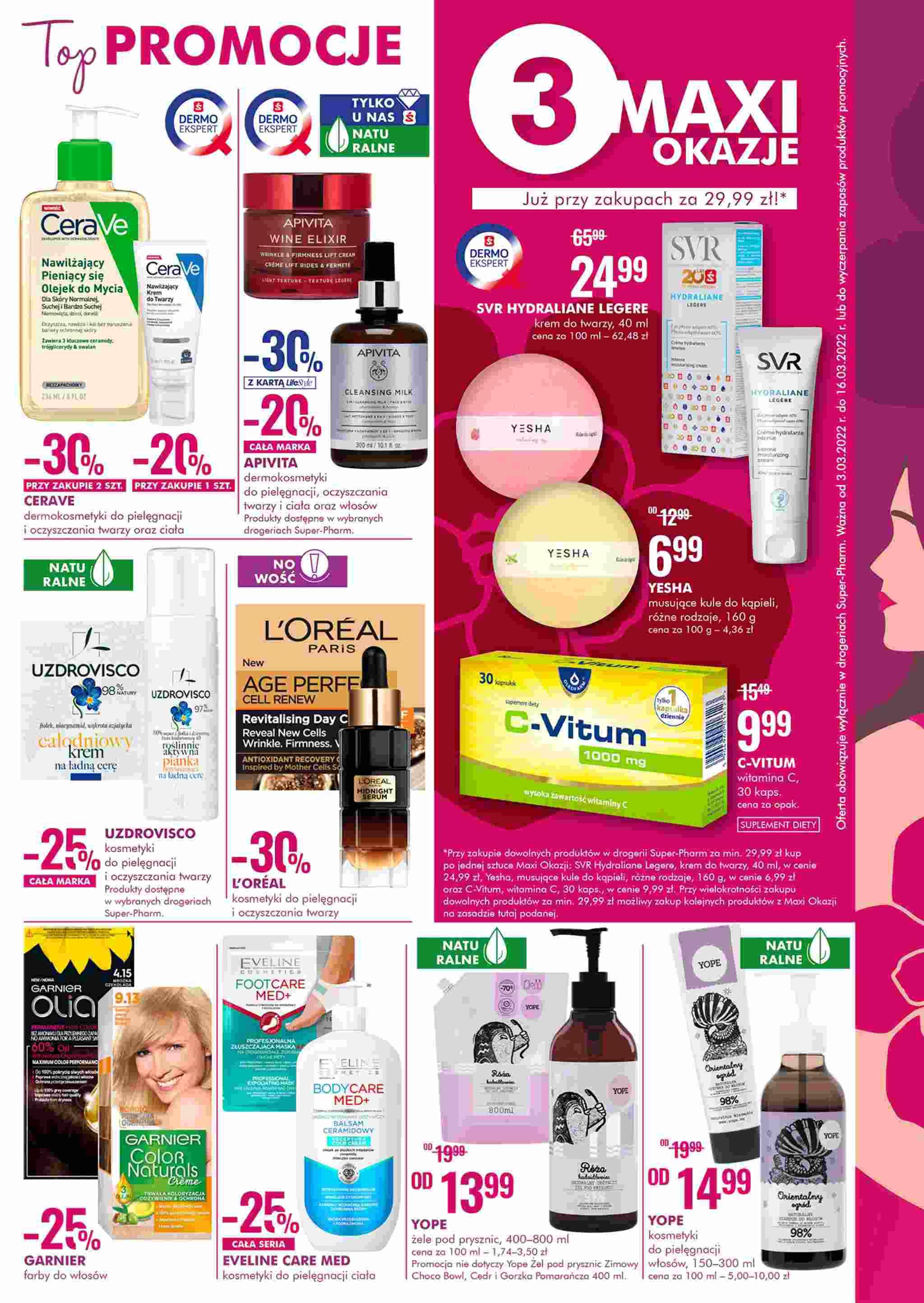 Gazetka promocyjna Superpharm do 16/03/2022 str.3