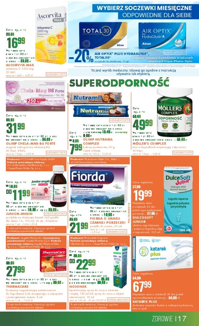 Gazetka promocyjna Superpharm do 16/11/2023 str.17