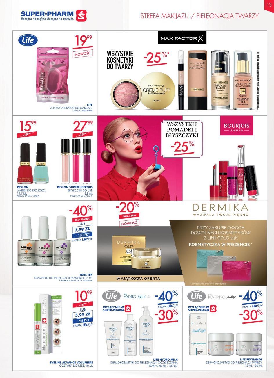 Gazetka promocyjna Superpharm do 14/06/2017 str.13