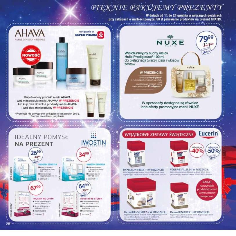 Gazetka promocyjna Superpharm do 24/12/2015 str.28