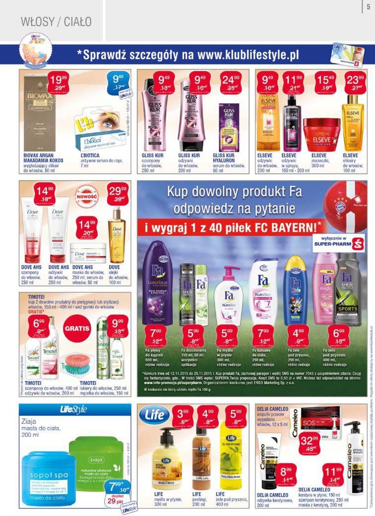 Gazetka promocyjna Superpharm do 25/11/2015 str.5