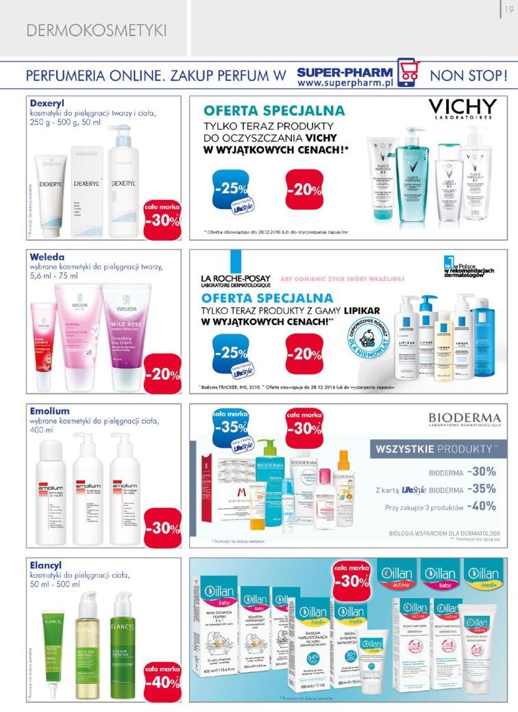 Gazetka promocyjna Superpharm do 28/12/2016 str.19
