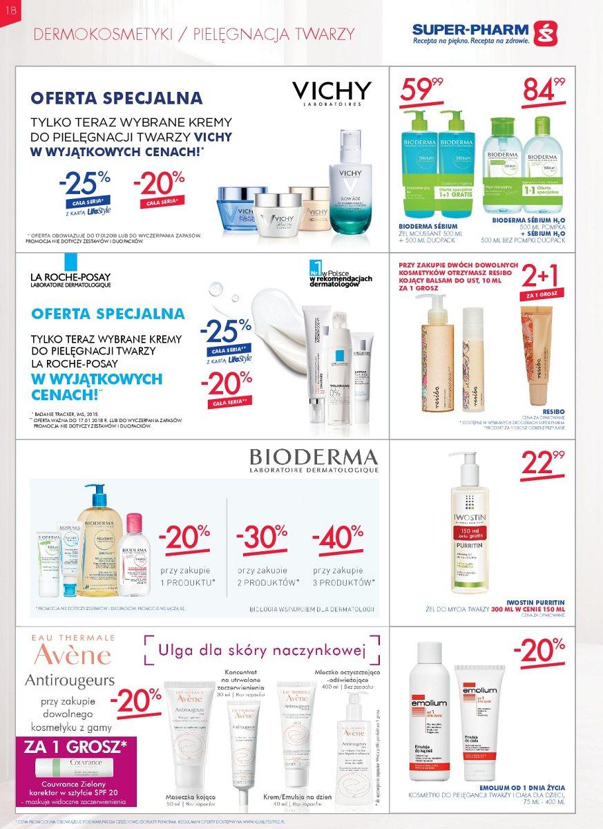 Gazetka promocyjna Superpharm do 17/01/2018 str.18