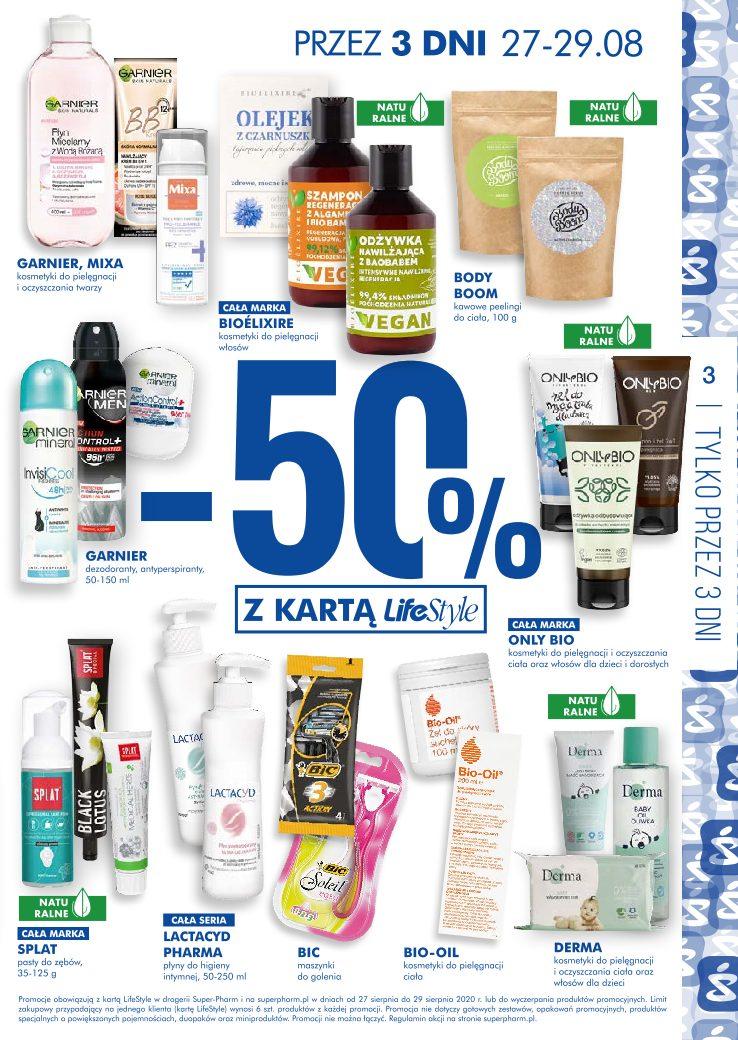 Gazetka promocyjna Superpharm do 01/09/2020 str.3