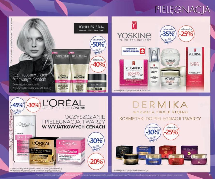 Gazetka promocyjna Superpharm do 31/10/2016 str.11