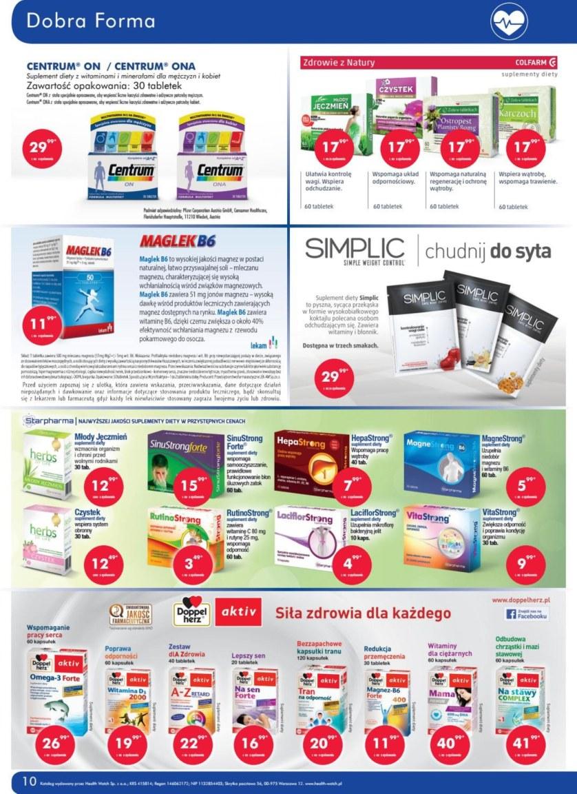 Gazetka promocyjna Superpharm do 15/02/2017 str.10