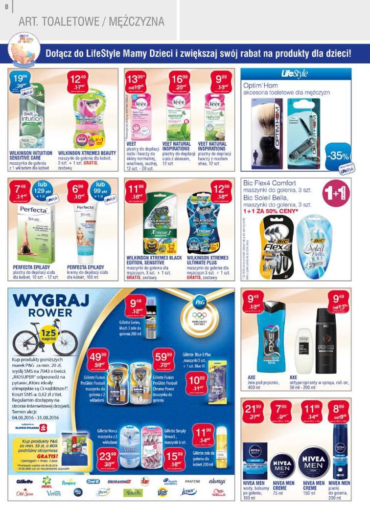 Gazetka promocyjna Superpharm do 31/08/2016 str.8