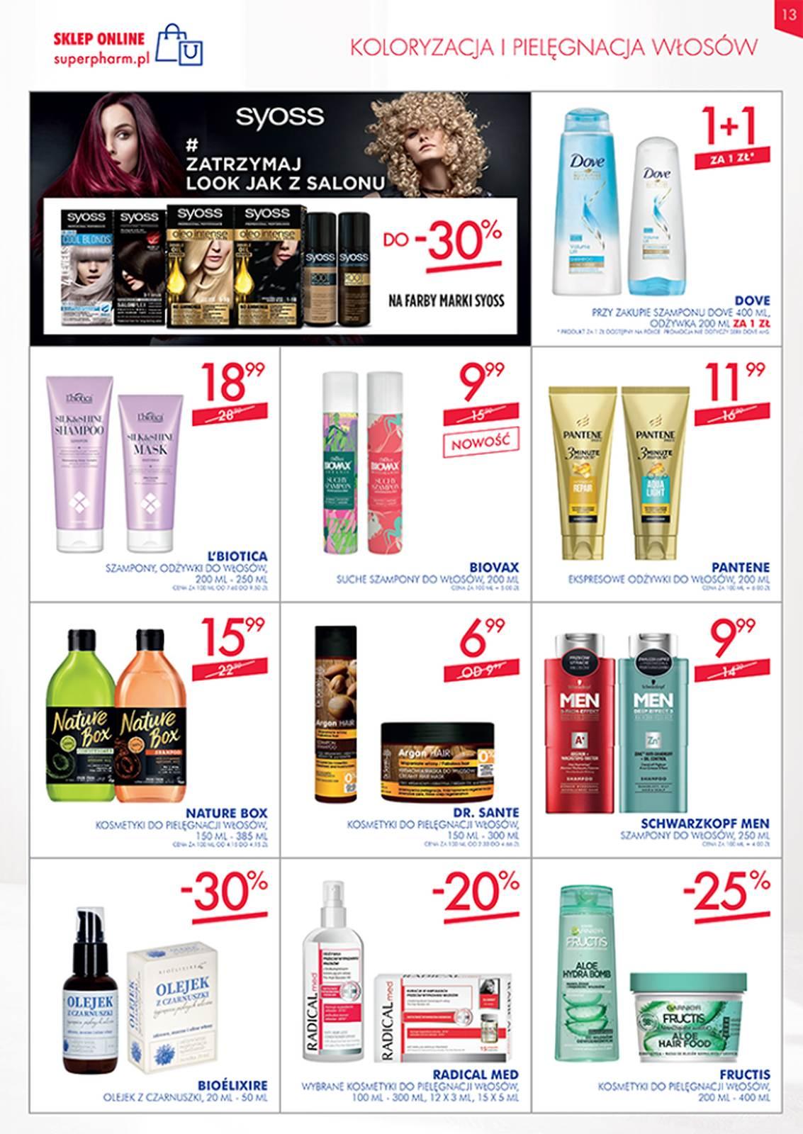 Gazetka promocyjna Superpharm do 03/07/2019 str.13