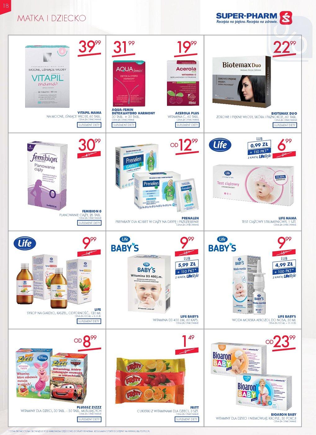 Gazetka promocyjna Superpharm do 18/04/2018 str.18