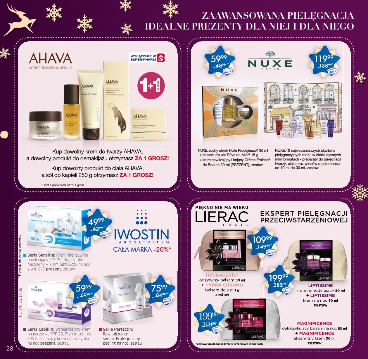 Gazetka promocyjna Superpharm do 24/12/2016 str.28