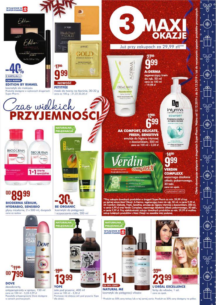 Gazetka promocyjna Superpharm do 24/12/2019 str.3