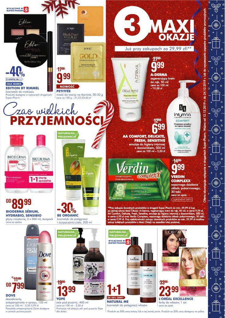 Gazetka promocyjna Superpharm do 24/12/2019 str.2