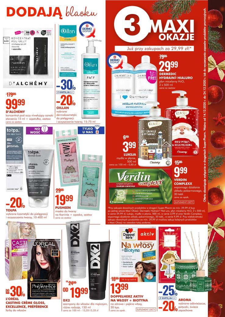 Gazetka promocyjna Superpharm do 24/12/2020 str.3