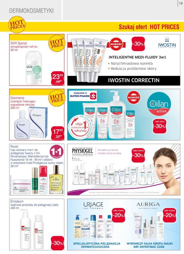Gazetka promocyjna Superpharm do 02/03/2016 str.19