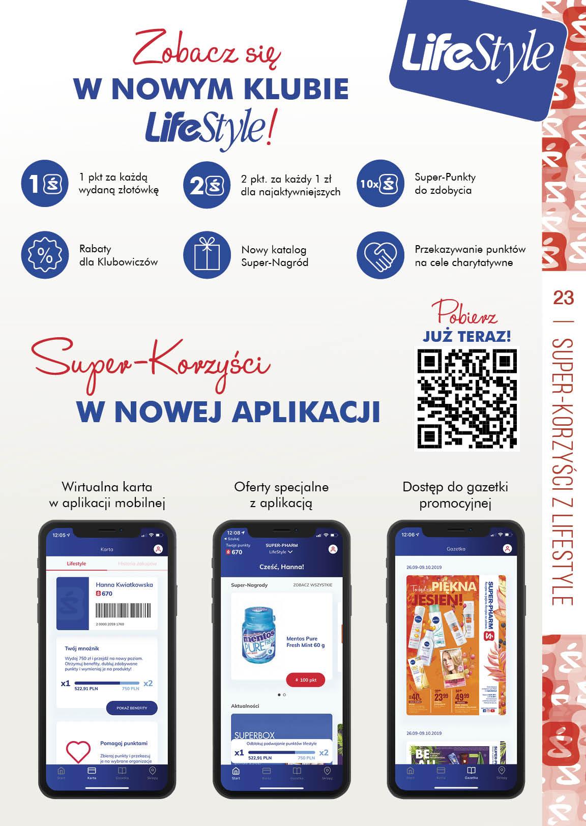 Gazetka promocyjna Superpharm do 01/12/2019 str.23