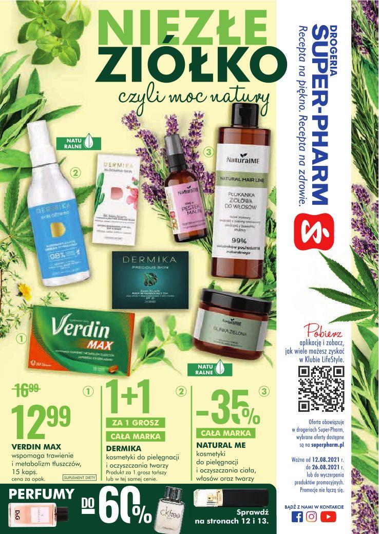 Gazetka promocyjna Superpharm do 26/08/2021 str.1