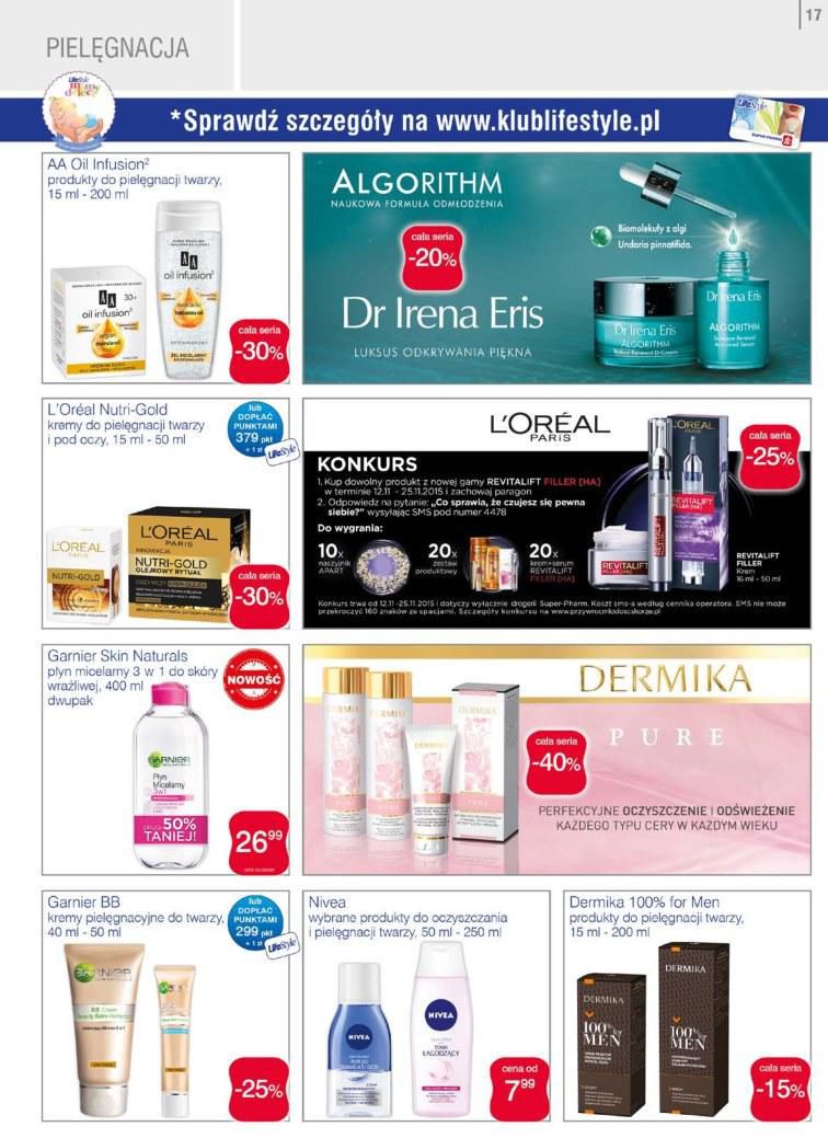 Gazetka promocyjna Superpharm do 25/11/2015 str.17