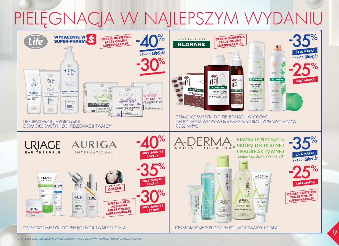 Gazetka promocyjna Superpharm do 11/04/2018 str.9