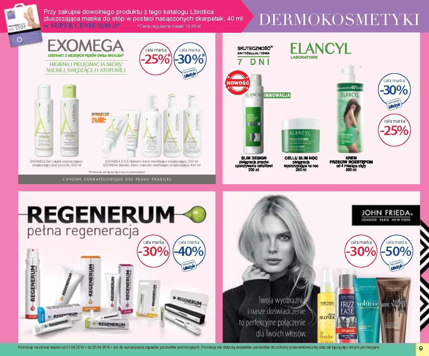 Gazetka promocyjna Superpharm do 30/04/2016 str.9