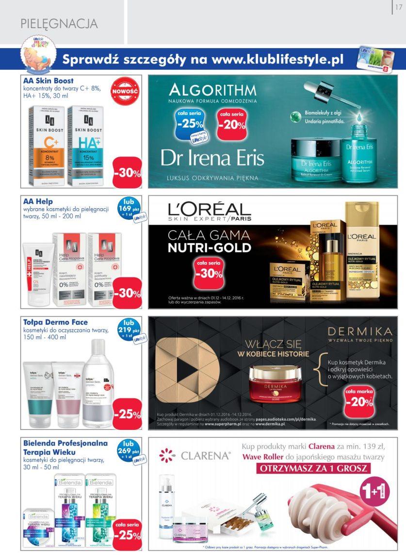 Gazetka promocyjna Superpharm do 14/12/2016 str.17