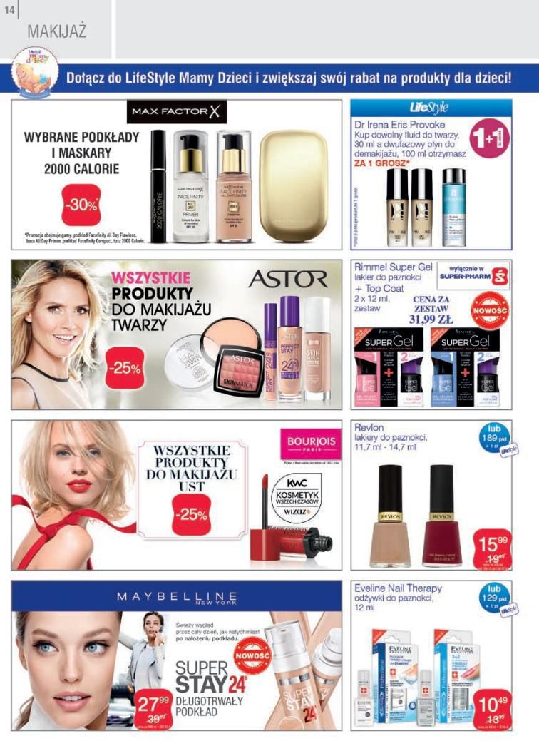 Gazetka promocyjna Superpharm do 01/06/2016 str.14
