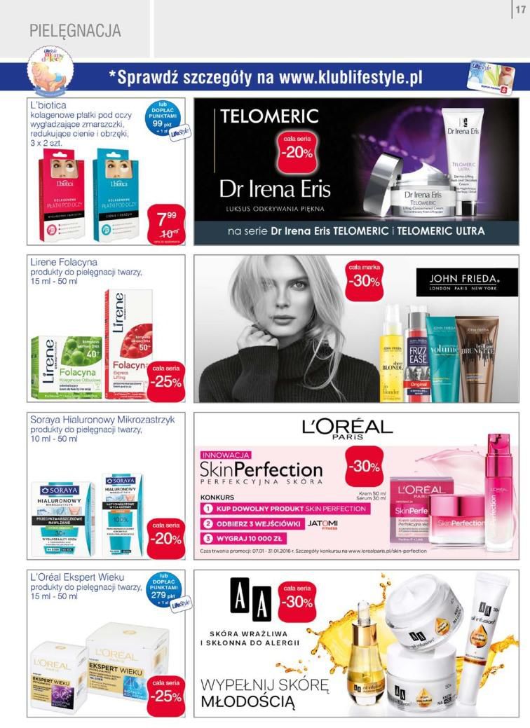 Gazetka promocyjna Superpharm do 20/01/2016 str.17