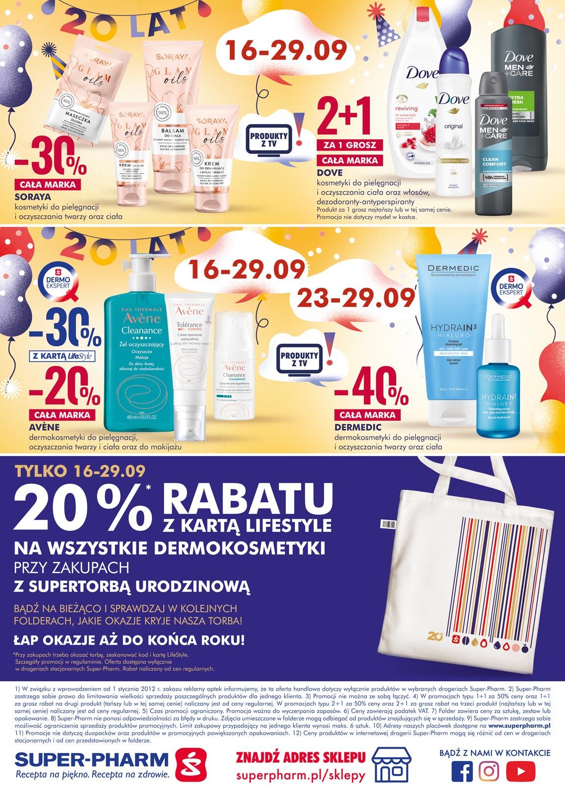 Gazetka promocyjna Superpharm do 29/09/2021 str.20