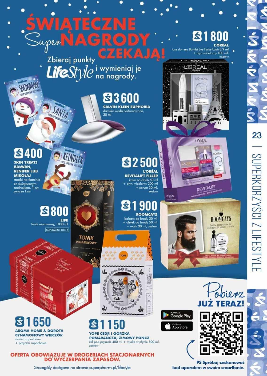 Gazetka promocyjna Superpharm do 13/12/2020 str.23