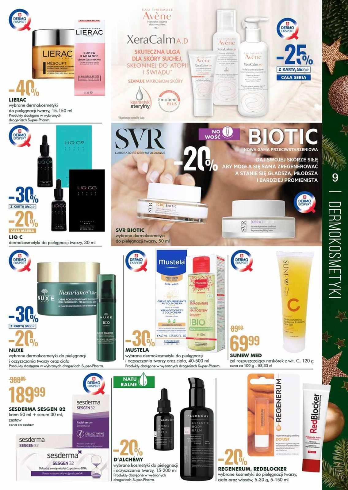 Gazetka promocyjna Superpharm do 13/12/2020 str.9
