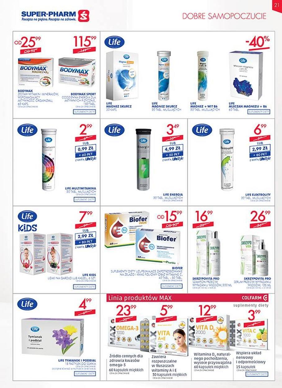 Gazetka promocyjna Superpharm do 12/07/2017 str.21