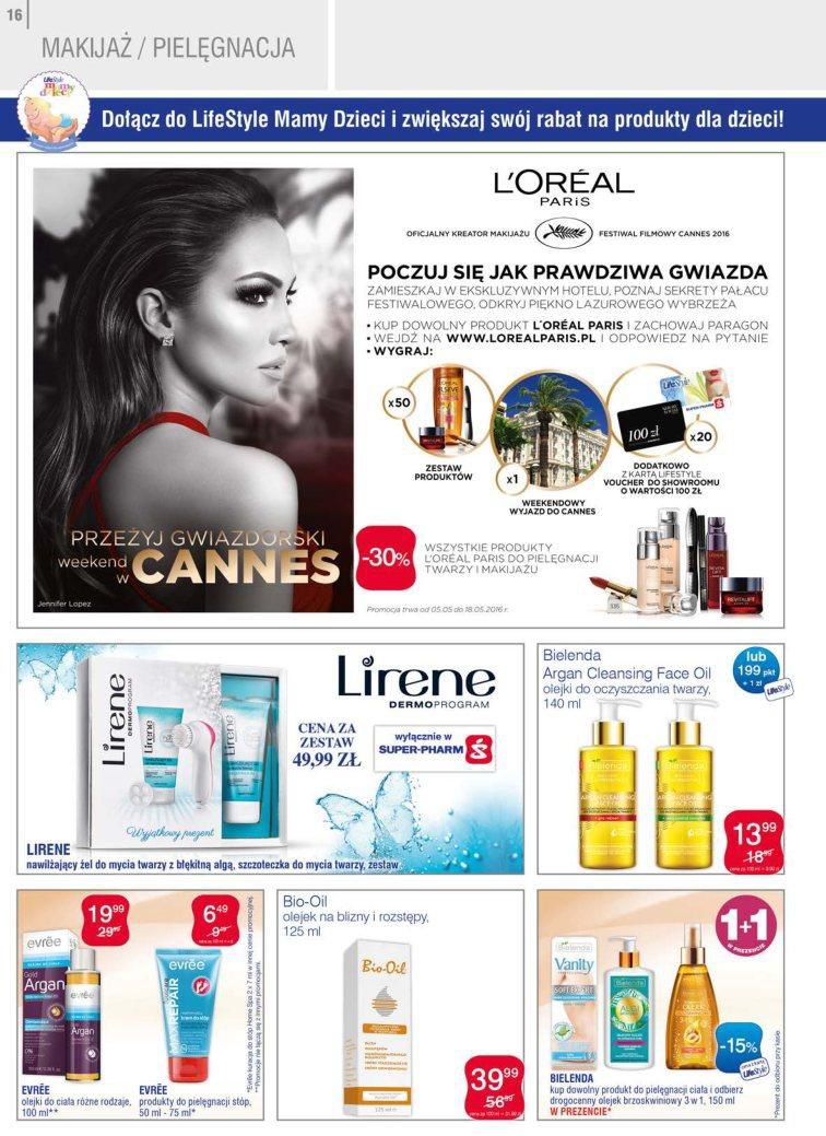 Gazetka promocyjna Superpharm do 18/05/2016 str.16