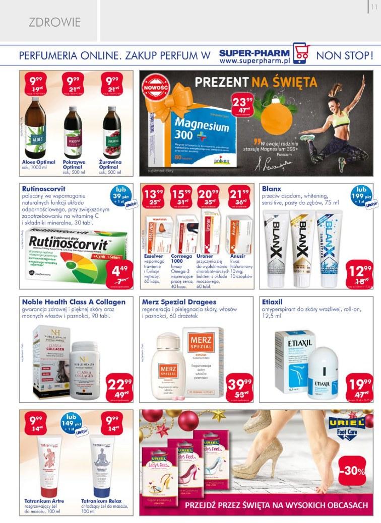 Gazetka promocyjna Superpharm do 28/12/2016 str.11
